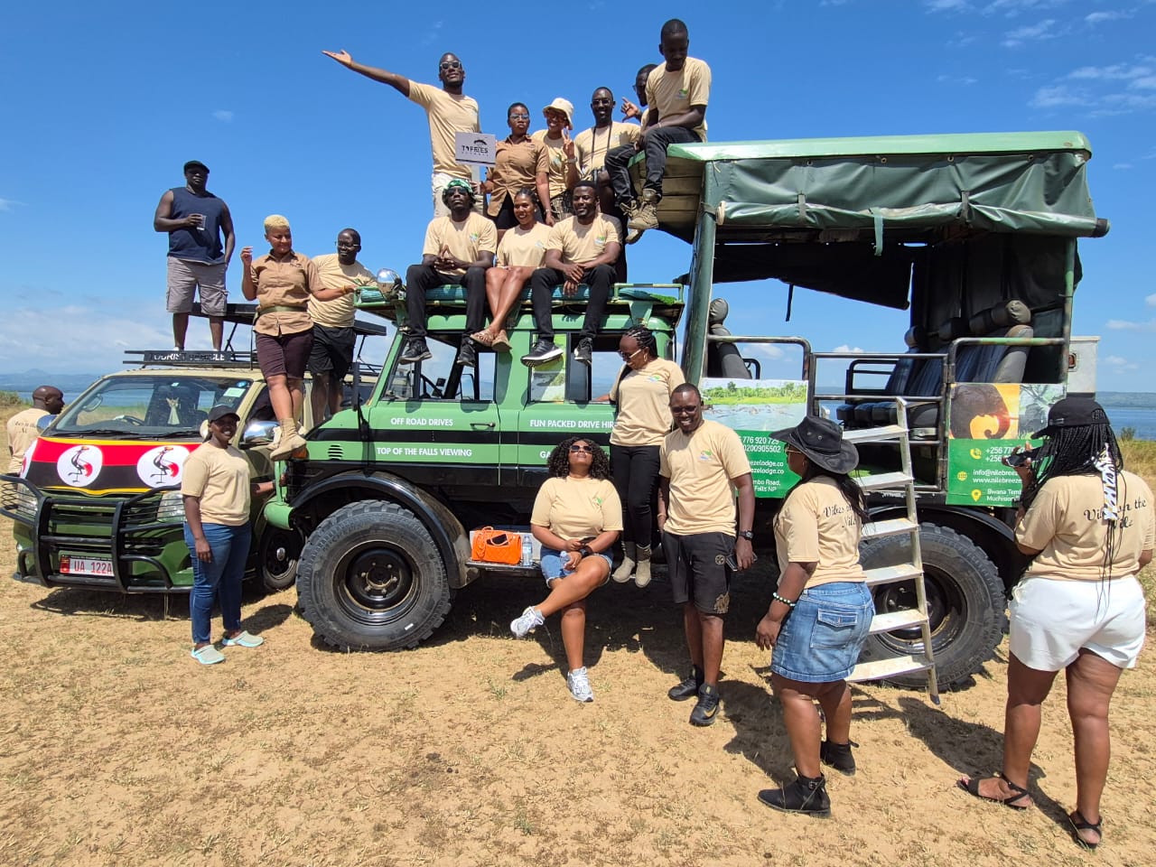 Uganda safari landscape
